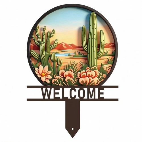 Garden stake sign decorative - garden,