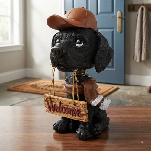 Black labrador puppy - labrador,