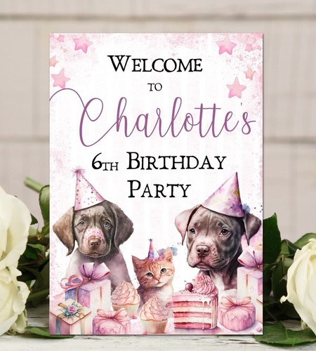 Puppies kittens birthday - puppies,