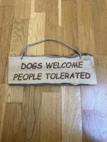 Dogs welcome people - dogs,