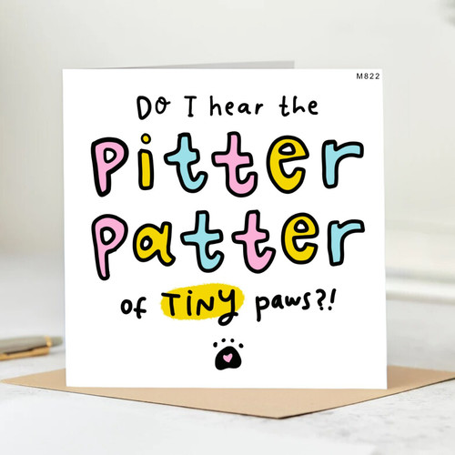 Pitter patter tiny paws - pitter,
