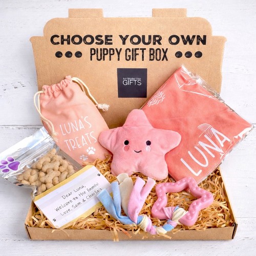 Personalised puppy gift - personalised,