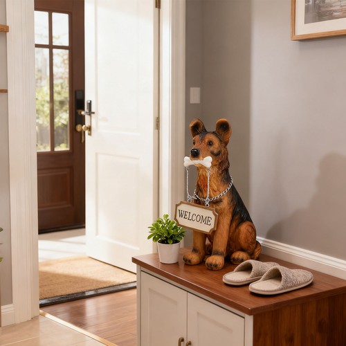 New cute dog statue with - cute,