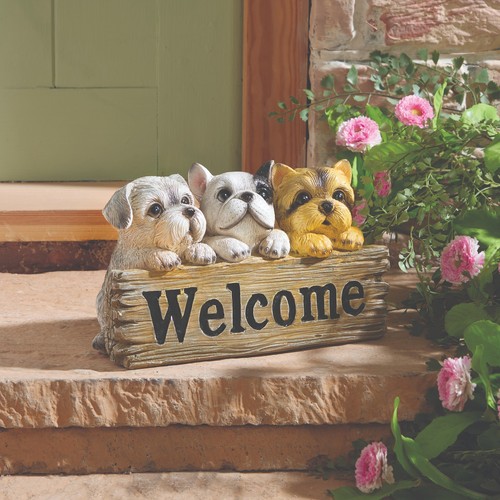 Dog welcome sign - sign, �