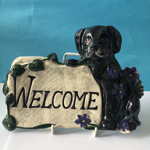 Welcome labrador pup - welcome, pup”