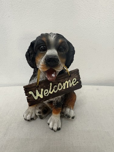 Spaniel puppy dog figurine - dog,